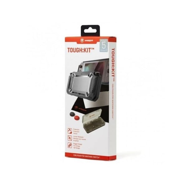Snakebyte Kit Tough Black för Nintendo Switch