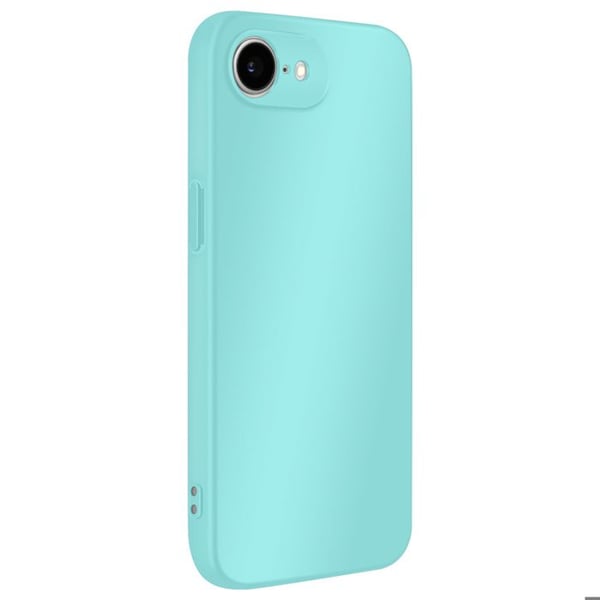 Coque för iPhone 16e Soft-Touch i Silikon Serie Fast Cover Turkos