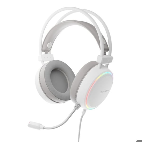 Genesis NSG-2308 Vit HÖRLURAR - HEADSET