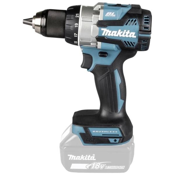 Makita DDF489Z DDF489Z 18 V borstlös sladdlös borrskruvmejsel, utan batteri, utan laddare