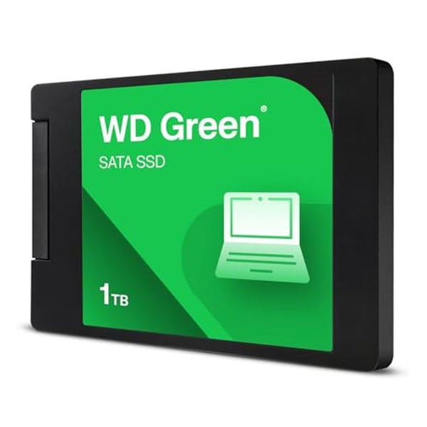 Intern SSD - Western Digital - WD Green - 1 To - SATA - 545 Mo/s - Garanti 3 år