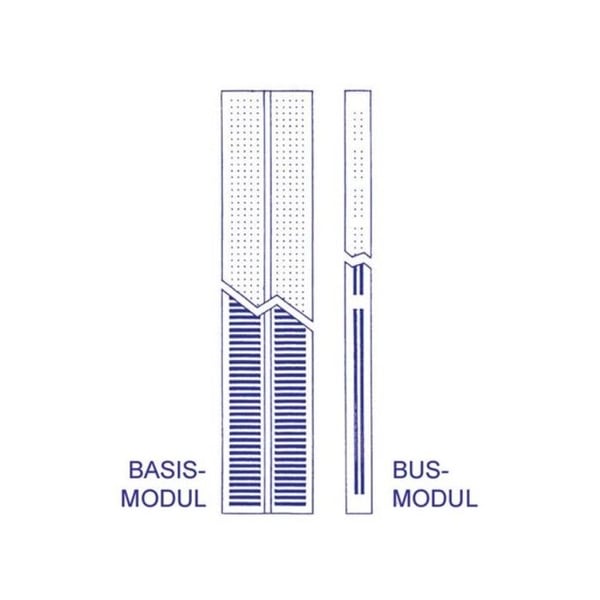 Snabbmonteringsplatta - Velleman - Basmodul - 840 hål - ABS - Inomhus