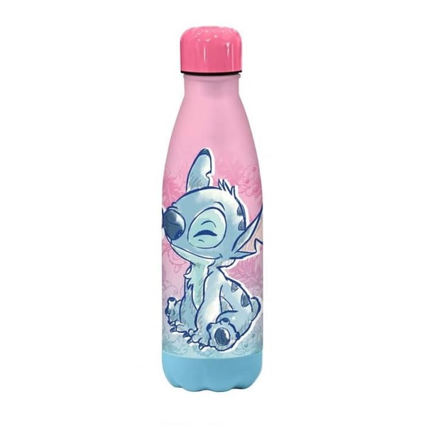 Ståltumbler - KIDS LICENSING - Disney Stitch - Rosa - Isolerad - Unisex