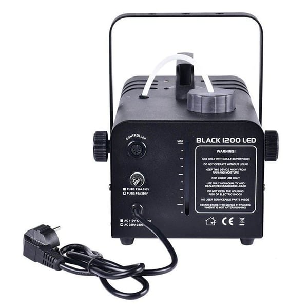Rökgenerator - LIGHT4ME - Light4me Black 1200 LED - 850W - 4 LED - Tank 1L