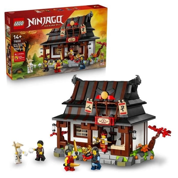 LEGO NINJAGO 71858 15-års Jubilæum - De Fire Våbens Smedje - Byggesæt til Teenagere
