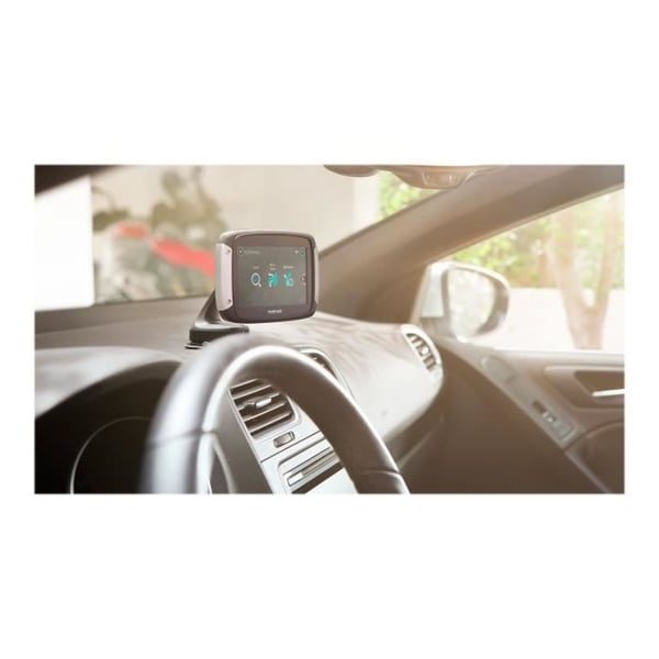 Tilbehørssæt - TomTom - Bilholder og beskyttelsessag - Sort - Plastik - Designet til TomTom
