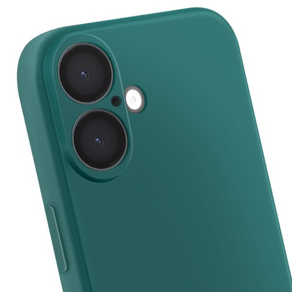Siliconfodral för iPhone 17 i Mörkgrön Ultra Resistenta