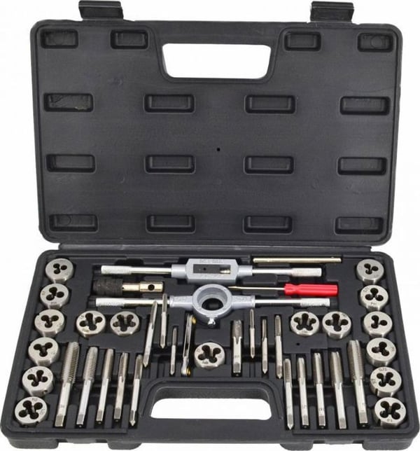 Gängset och matningsverktyg - Awtools - AW20415 - 40 delar - Hög kvalitet - Säkerställd precision