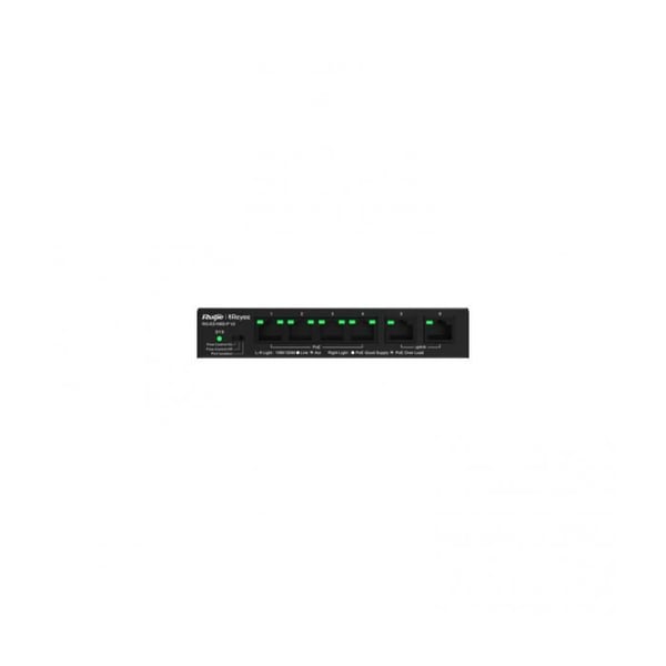 Switch Ethernet PoE metall 6 portar - Ruijie Reyee - 4x PoE