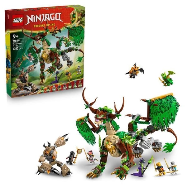 LEGO NINJAGO 71859 Livets Drage - Byggesæt til drenge eller piger fra 8 år