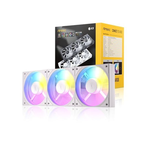 ANTEC Connect 120 ARGB Vit