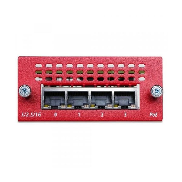 WatchGuard Firebox M 3. generation Multispeed PoE+ modul (WG9021) moduler