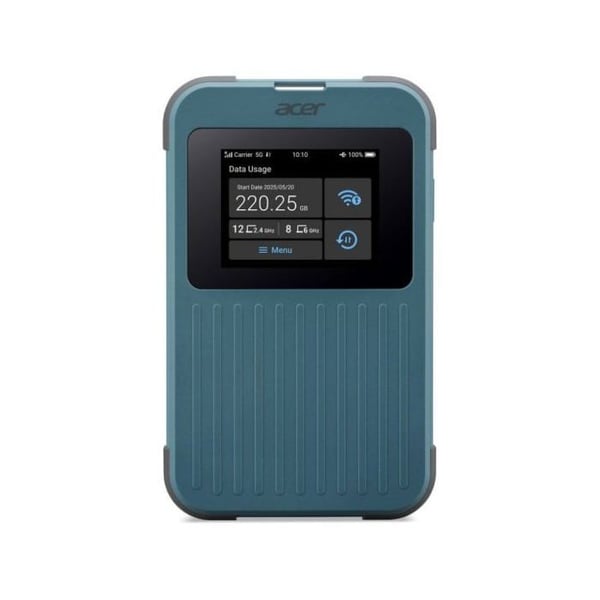Acer Connect M4 5G WiFi 6 1 Gbps Kaksoisbandaalinen Kannettava IP68 8000 mAh