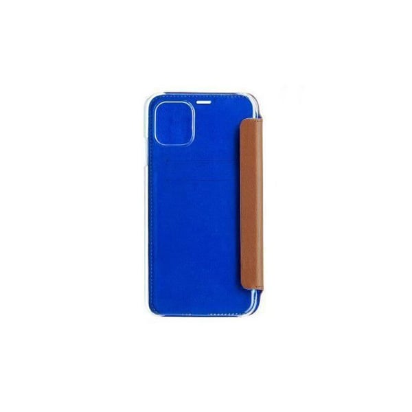 Coque Folio - BeetleCase - iPhone 11 Pro - Läder Kamel - Semi-rigid - Flipcover