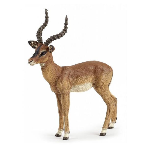 Figurine Impala - PAPO - Multifarvet - Barn - Brun - 3 år - Medlem af antilopefamilien
