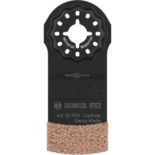 Oscillerande sågblad - BOSCH - AIZ 32 RT5 - Karbidbeläggning - Starlock - 32 mm användbar bredd