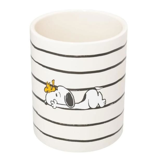 Porte-crayon - GRUPO ERIK - Snoopy - Keramik - 10,5x8,5x10,5cm - Skrivbordsorganisatör