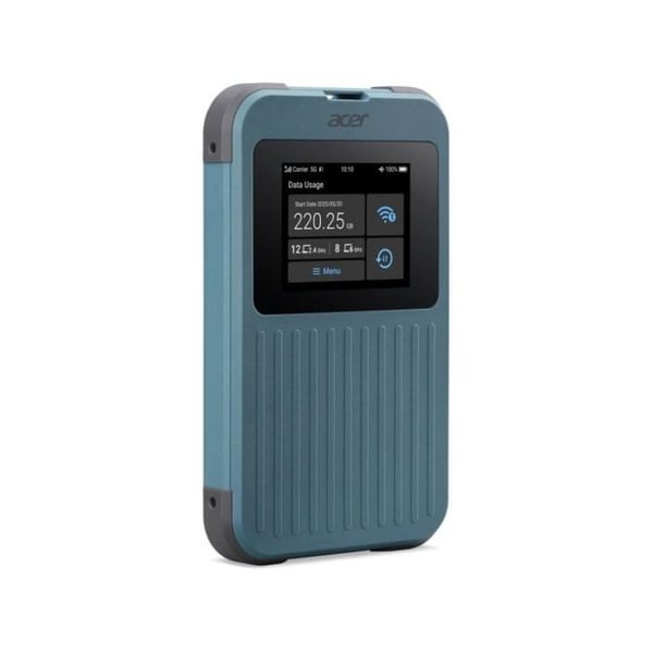 Acer Connect M4 5G WiFi 6 1 Gbps Kaksoisbandaalinen Kannettava IP68 8000 mAh