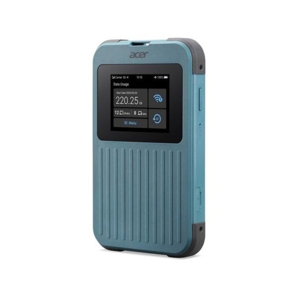 Acer Connect M4 5G WiFi 6 1 Gbps Kaksoisbandaalinen Kannettava IP68 8000 mAh