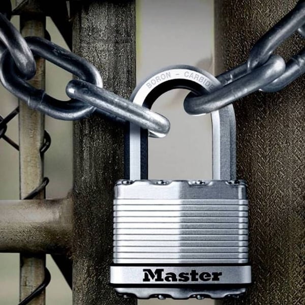 Nyckel—Master Lock—M1EURDLJ—Högt handtag—Laminatstål—Motståndskraft mot låsöppning