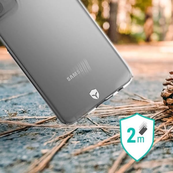 Skyddsfodral - FORCE CASE - Samsung Galaxy A23 5G - Fallskydd 2m - Återvunnen - Transparent