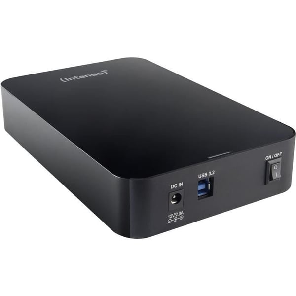 Desktop extern hårddisk - INTENSO - 3,5' - 4 TB - Svart