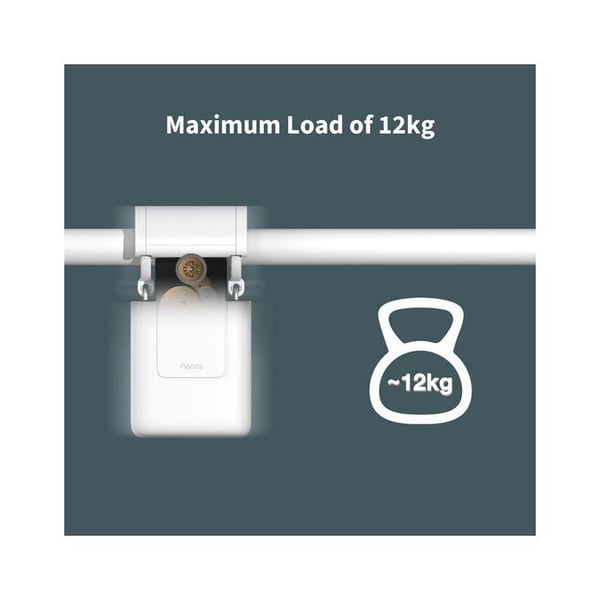 Gardinstyring - AQARA - E1 - ZigBee 3.0 - Kompatibel med HomeKit - 12 kg max