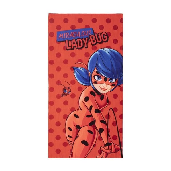 Miraculous Ladybug bad- och strandhandduk