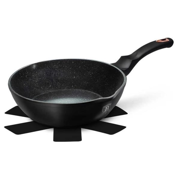 Stekpanna - BERLINGER HAUS - BLACK ROSE BH-6184 - 24 cm - Smitt aluminium - Energibesparing 35%