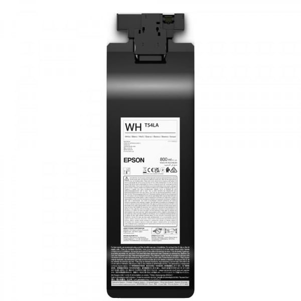 Sublimeringsbläck EPSON UltraChrome DG2 för SC-F2200 - Vit (WH) - 800ml - T54LA00