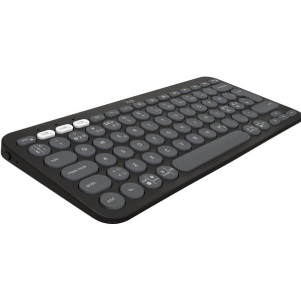Klaviatur - Logitech - Pebble Keys 2 K380s - QWERTY Pan Nordisk - Bluetooth - Grafit