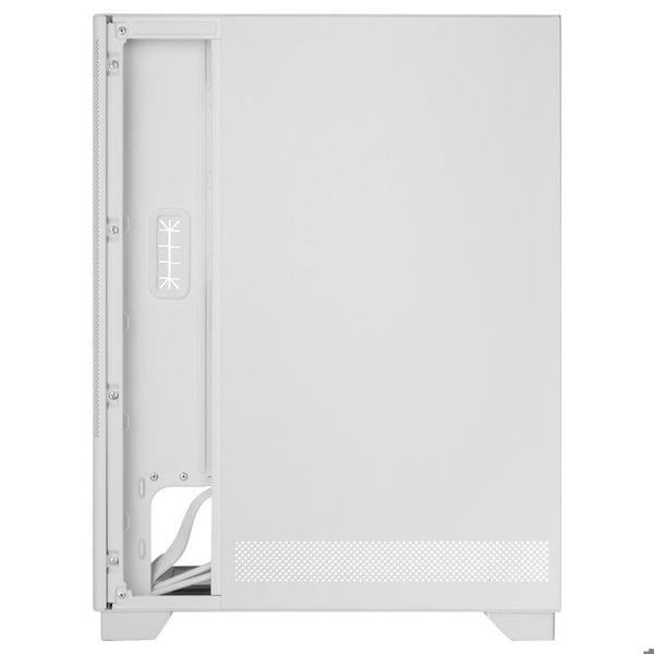 PC-chassi ATX - TACENS - SAGITTA20 - LED-skärm - 3 fläktar 120 mm - Härdat glas Vit