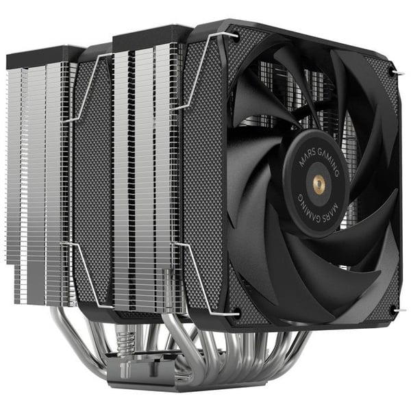 CPU-kylare - Mars Gaming - MCPU-XU9 - 400W TDP - 9 värmerör - 2 FDB-fläktar