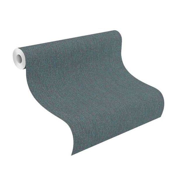 Rasch Poetry II 545401 Tapet non-woven Enfärgad 0,53 m x 10,05 m Blå
