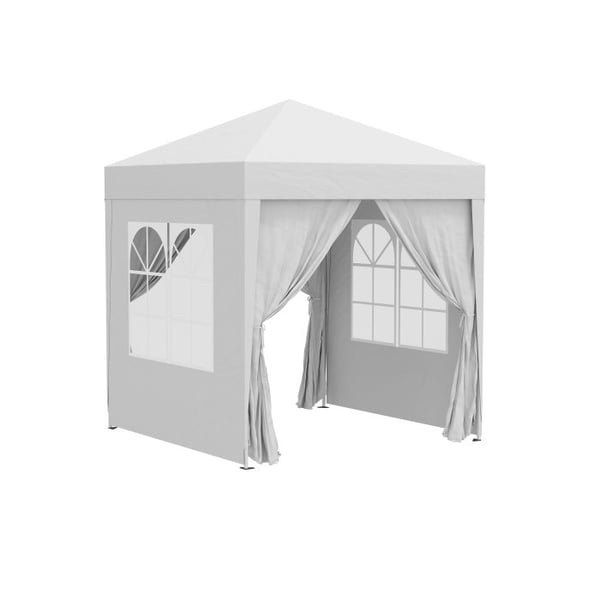 HOMCOM Pæle Ankerkabler Transporttaske Metal Oxford til telt & campingudstyr