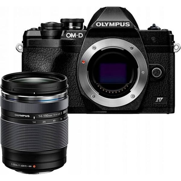 Kompakt digitalkamera hybrid Olympus - Olympus E M10 IV 14 150IIR KIT svart - OM-D E-M10 Mark IV + 14-150 mm f/4-5.6II