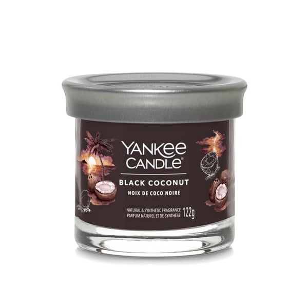 CANDELA TUMBLER PICCOLA SIGNATURE SVART KOKOSNÖT - YANKEE CANDLE