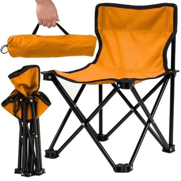 Fällbar campingstol för barn - ISMA - Maximal belastning 70 kg - Transportväska ingår - Lätt - Höjd 48 cm