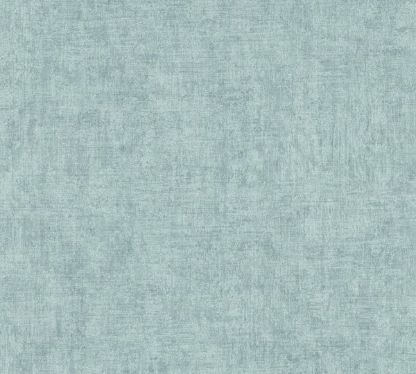 A.S. Creation Nya Väggar 374233 enfärgad non-woven tapet 0.53 m x 10.05 m blå