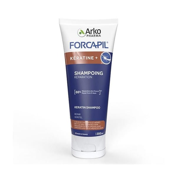 Arkopharma Forcapil Stärkande Shampoo för Hår Keratin 200ml
