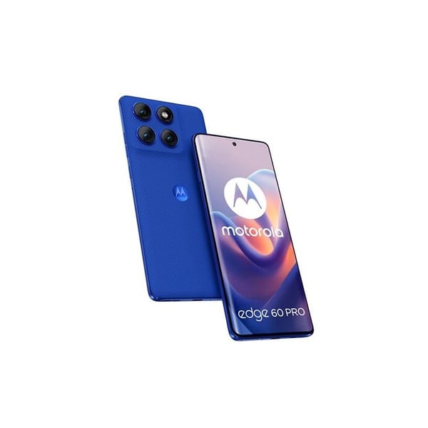 Smartphone - MOTOROLA - Edge 60 Pro - 6,67'' - 512 Go - 5G Dubbel SIM - Blå Dazzling