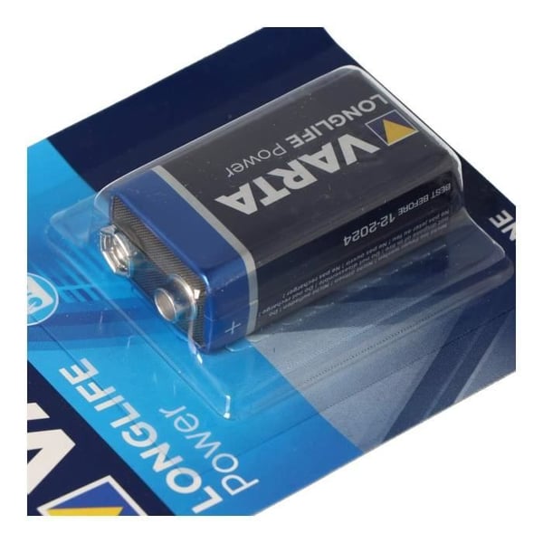 LONGLIFE Power Alkaliskt blockbatteri 9V - 1 st
