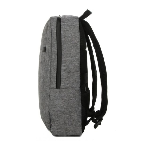 Bagsmart 15" datorryggsäck - Ljusgrå
