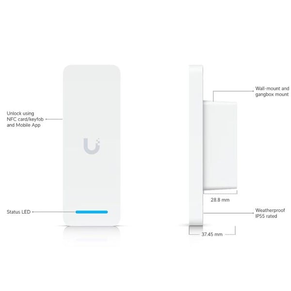 Kortläsare - UBIQUITI NETWORKS - UA-Ultra - Svart färg