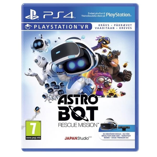PS4-spel - Astro Bot Rescue Mission - Importversion - Spelbart på franska - 1 spelare - Plattform