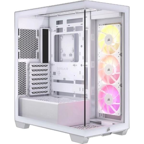 PC-chassi medelstor utan strömförsörjning ATX Corsair 3500X ARGB