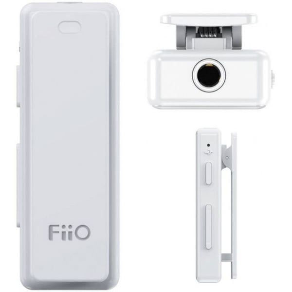 Fiio hörlursförstärkare, BTR11 bärbar DAC-förstärkare med Bluetooth, vit