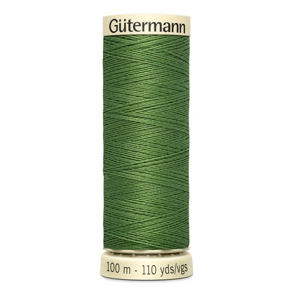 Pack med 5 spolar 100m Tråd 100% polyester Gutermann Ref 788988 - Att 919 - kiwi