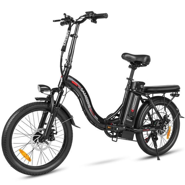 Elcykel Fällbar - SAMEBIKE - CY20 - Motor 350 W - Batteri 36 V 12 Ah - Räckvidd 40 km