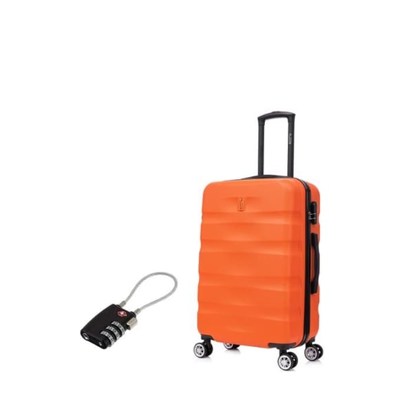 Mellan Resväska 20kg 65cm | Resväska CELIMS AeroWave | ABS | Lås | Orange